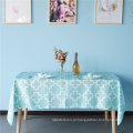 Toalha de mesa retangular personalizada toalha de mesa impressa de mesa descartável para decoração de casa